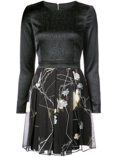 fitted floral skirt dress Thomas Wylde