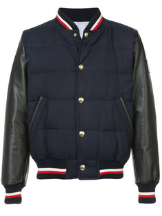 куртка-бомбер College Moncler Gamme Bleu