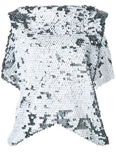 блузка Ethereal с пайетками Maticevski