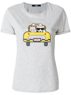 футболка Karl & Choupette Taxi Karl Lagerfeld