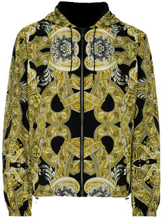 куртка-бомбер с принтом барокко Versace