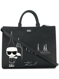сумка-тоут NYC Karl Lagerfeld