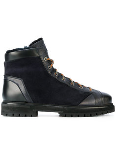 сапоги со шнуровкой Santoni