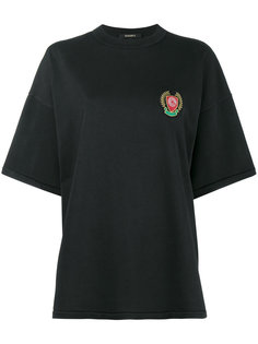 классическая футболка с короткими рукавами и вышитым логотипом Yeezy