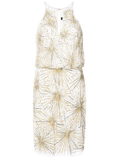 beaded mini dress Aidan Mattox