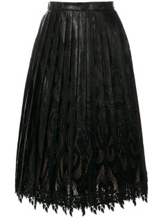 плиссированная юбка-миди Marco De Vincenzo