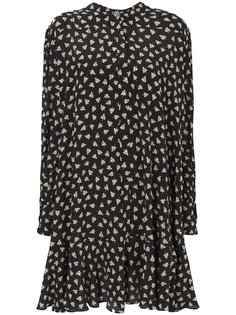 платье с принтом перьев Sandra Isabel Marant