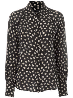 рубашка с принтом перьев Salina  Isabel Marant