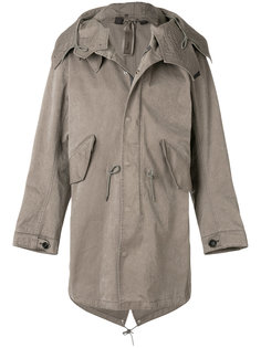 пальто с капюшоном Ten-C