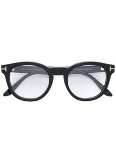 очки в круглой оправе Tom Ford Eyewear