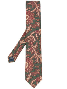 галстук с цветочным принтом Doppiaa