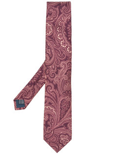 галстук с цветочным принтом Doppiaa