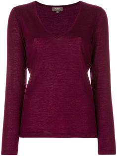 джемпер тонкой вязки с V-образной горловиной N.Peal