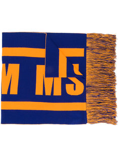 шарф с логотипом MSGM