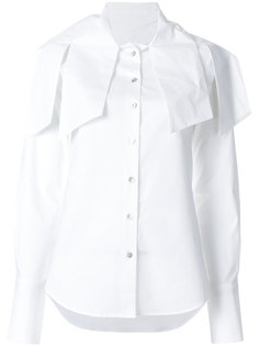 рубашка с декоративными язычками Balossa White Shirt