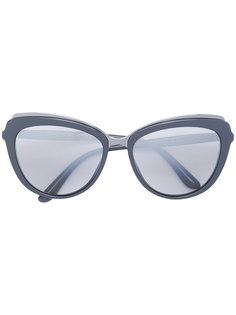массивные солнцезащитные очки в оправе "кошачий глаз" Dolce & Gabbana Eyewear