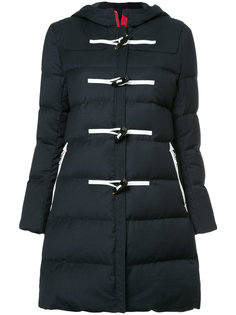 дутое пальто с капюшоном с застежкой на пуговицы "моржовый клык" Loveless