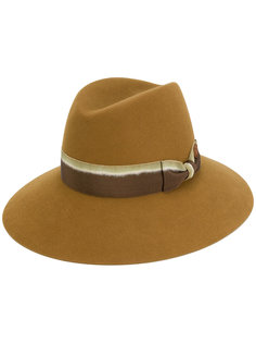 шляпа-федора с градиентной лентой Maison Michel