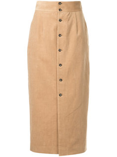 вельветовая юбка с высокой талией Cityshop