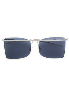 солнцезащитные очки с деталью металлик Calvin Klein