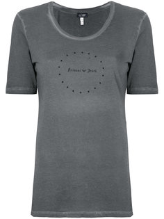 футболка с логотипом Armani Jeans