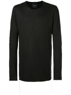 толстовка с необработанными краями Fagassent