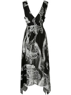 платье с нарисованным узором пейсли Manning Cartell
