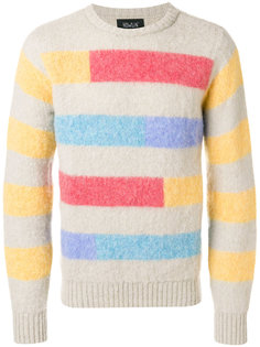 полосатый свитер дизайна колор-блок Howlin Howlin