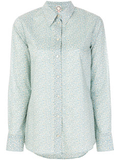 приталенная рубашка с вышивкой Ines De La Fressange