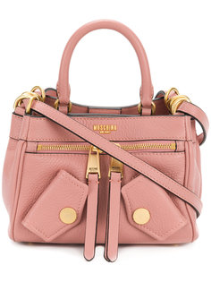 мини-сумка-тоут Moschino