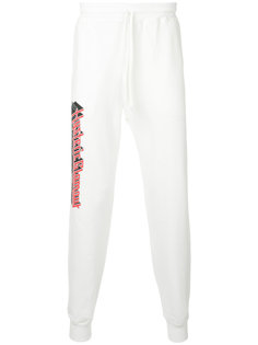 спортивные брюки с принтом-логотипом Hysteric Glamour