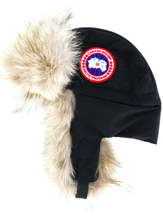 шапка с меховой отделкой Canada Goose