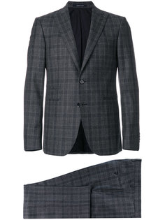костюм-двойка в клетку Tagliatore