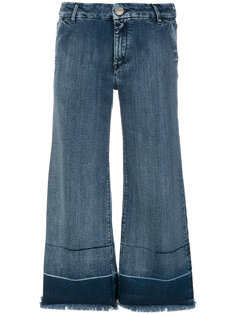 широкие укороченные джинсы  The Seafarer