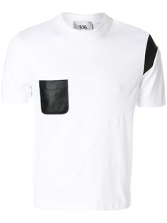 футболка с контрастным карманом Vejas