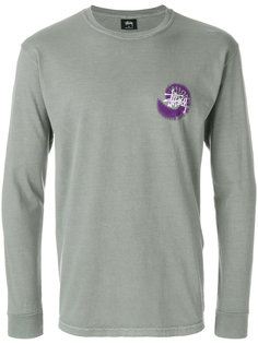 топ с длинными рукавами Stussy