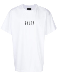 футболка с логотипом Paura