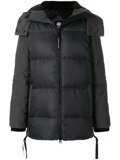 дутая куртка с капюшоном  Canada Goose