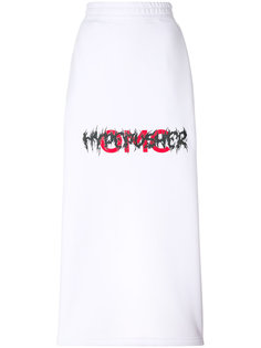 длинная юбка с логотипом Omc