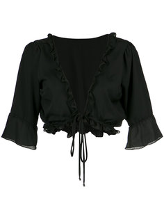 tied cropped top Olympiah