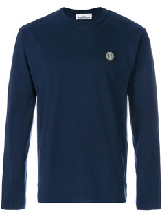 толстовка с нашивкой логотипа Stone Island