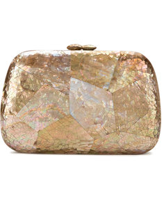 mother of pearl clutch Serpui