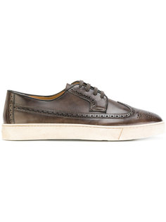 кеды  с вышивкой Santoni