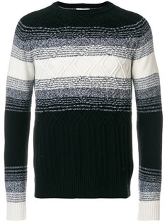 свитер с градиентным принтом Paolo Pecora