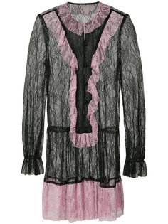 lace drop waist dress Anna Sui
