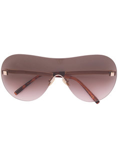 солнцезащитные очки в объемной оправе Boucheron