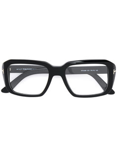 очки в квадратной оправе Tom Ford Eyewear