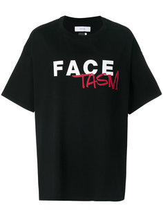 футболка с логотипом Facetasm