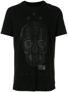 футболка с принтом черепа Philipp Plein