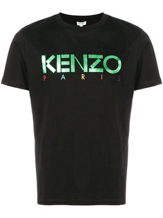 футболка с принтом логотипа Kenzo